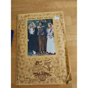 Kindred Spirits Sewing Pattern "Sew-Easy Jacket & Vest" Sizes: S-L NEW